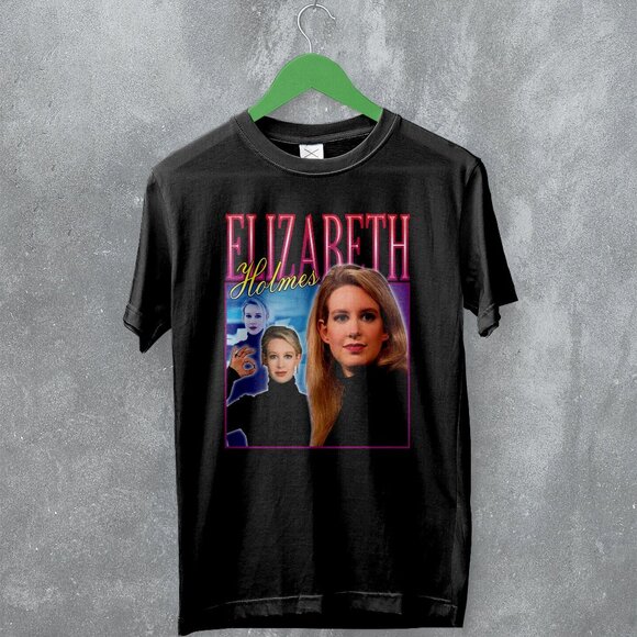 Elizabeth Holmes Theranos Silicon Valley Tech Satire Pop Culture Meme T-Shirt 89